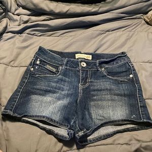 Paris Blues Jean Shorts